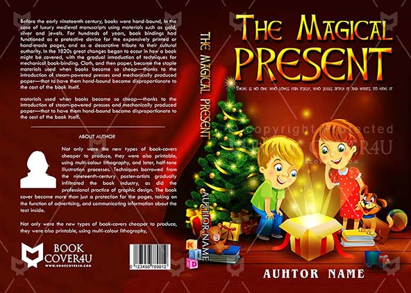 Children-book-cover-design-The Magical Present-front