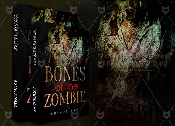 Horror-book-cover-design-Bones Of The Zombie-back