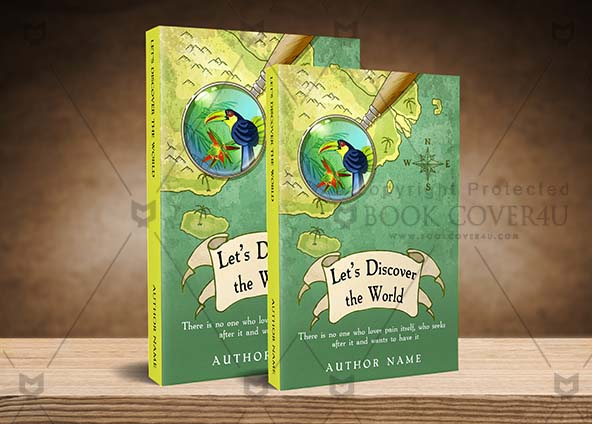 Adventures-book-cover-design-Let's Discover The World-back
