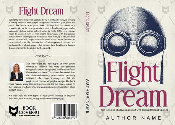 Adventures-book-cover-design-Flight Dream-front