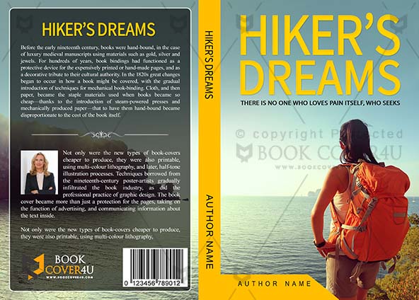 Adventures-book-cover-design-Hikers Dream-front