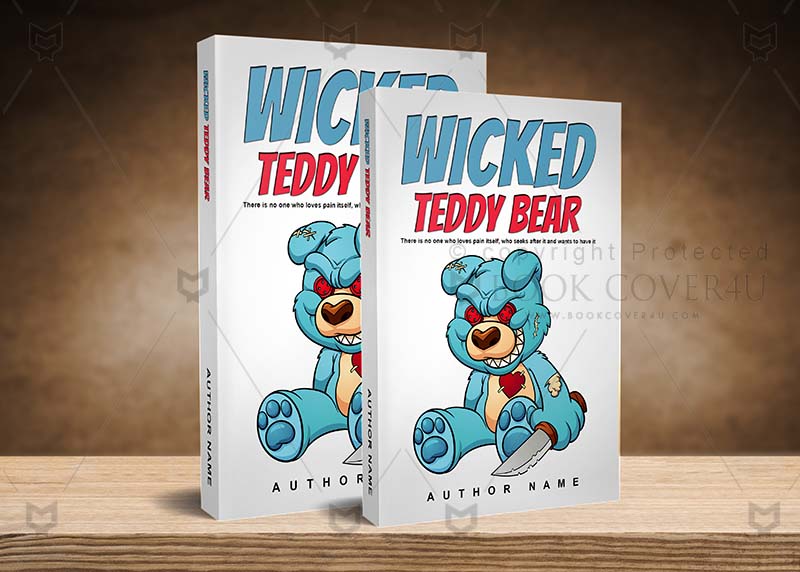 Children-book-cover-design-Wicked Bear-back