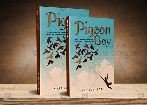 Children-book-cover-design-Pigeon Boy-back