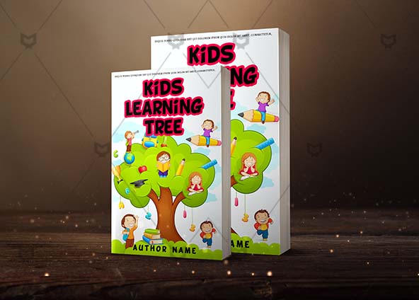 Children-book-cover-design-Kids Learning Tree-back