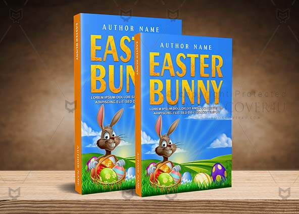 Children-book-cover-design-Easter Bunny-back