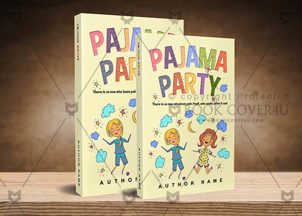 Children-book-cover-design-Pajama Party-back