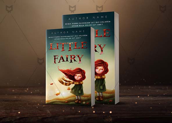 Children-book-cover-design-Little Fairy-back