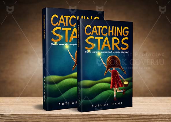 Children-book-cover-design-Catching Stars-back
