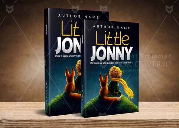 Children-book-cover-design-Little Jonny-back