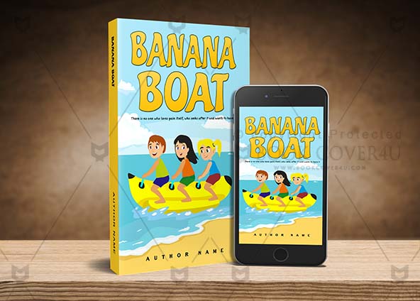 Children-book-cover-design-Banana Boat-back