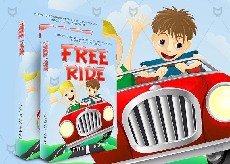 Children-book-cover-design-Free Ride-back