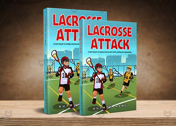Children-book-cover-design-Lacrosse Attack-back