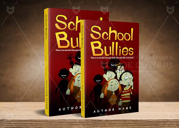 Children-book-cover-design-School Bullies-back