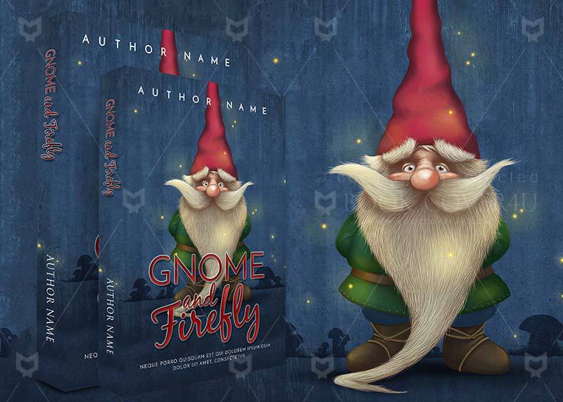 Children-book-cover-design-Gnome and firefly-back