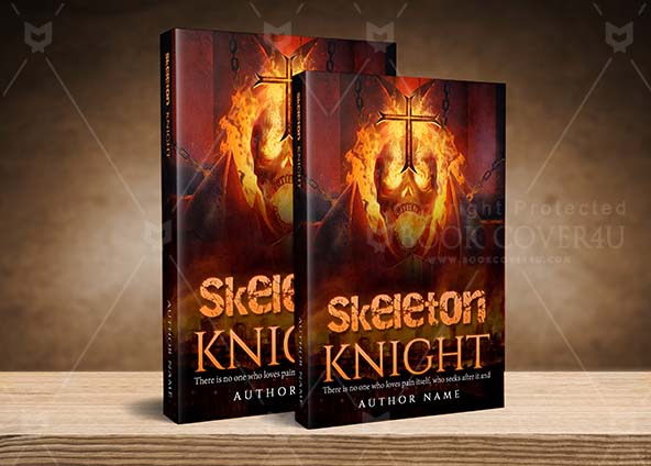 Children-book-cover-design-Skeleton Knight-back