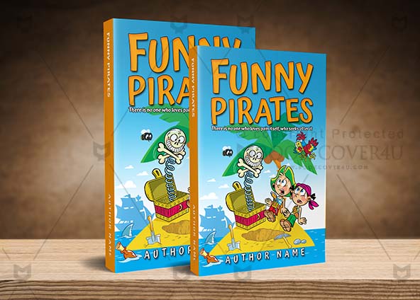 Children-book-cover-design-Funny Pirates-back