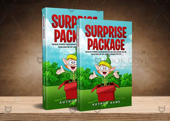 Children-book-cover-design-Surprise Package-back
