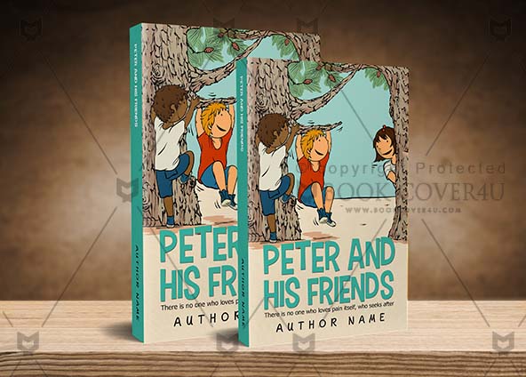Children-book-cover-design-Peter And His Friends-back
