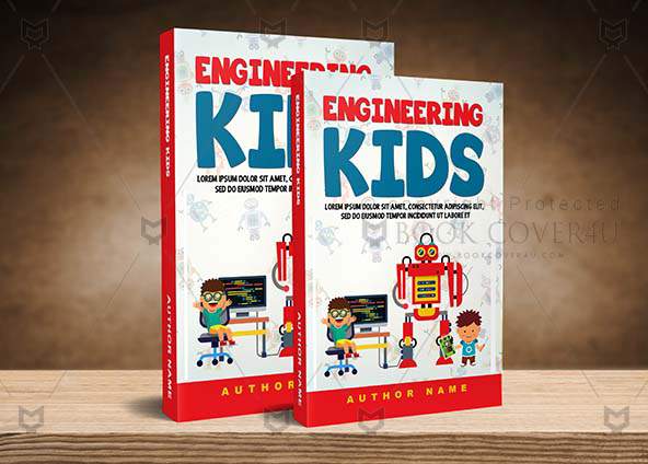 Children-book-cover-design-Engineering Kids-back