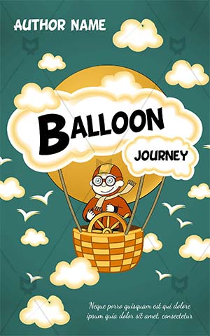 Children-book-cover-balloon-air-balloon-kids