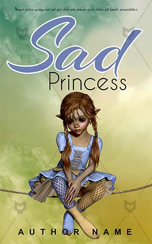 Children-book-cover-princess-kids-sad-girl