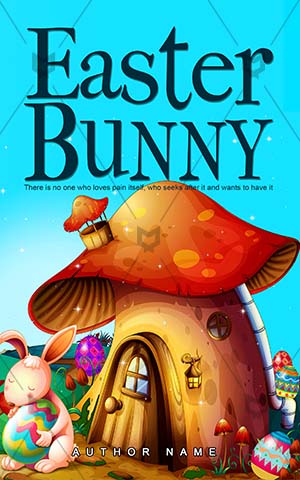 Children-book-cover-easter-cartoon-bunny