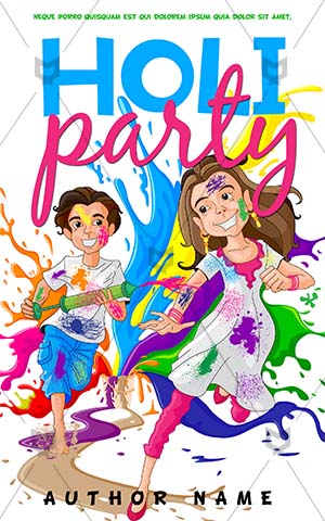 Children-book-cover-holi-kids-play-colors
