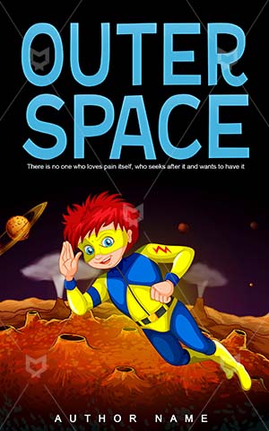 Children-book-cover-outer-kids-space