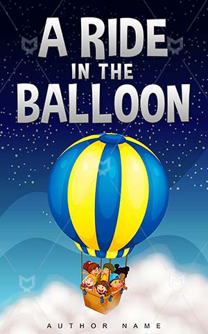 Children-book-cover-balloon-ride-kids