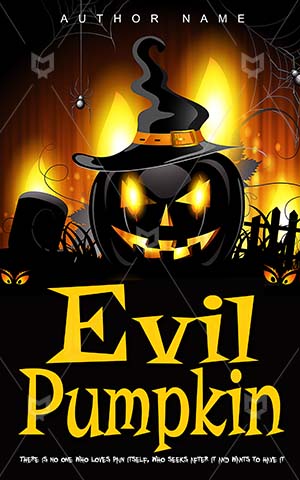 Children-book-cover-evil-pumpkin-kids