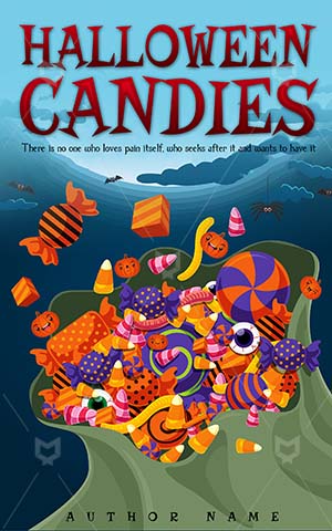 Children-book-cover-halloween-kids-candies