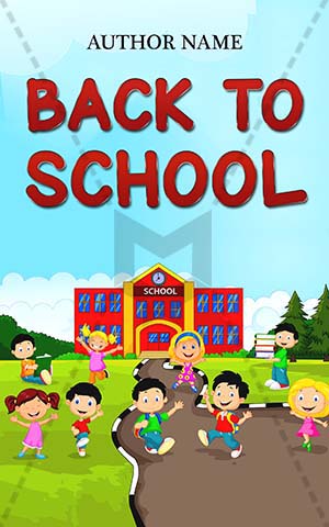 Children-book-cover-school-fun-playing-children