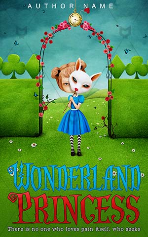 Children-book-cover-Wonderland-Girl-Imagination-story-Fantasy-covers-for-kids-Little-girl-Mask