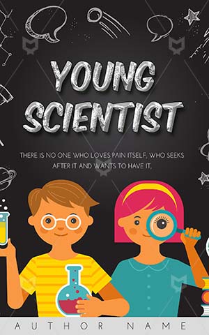Children-book-cover-Education-Kids-Book-Science