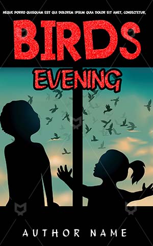 Children-book-cover-Kids-Story-Book-Covers-Ideas-Birds-Watching-Bird-watching-Silhouette-Window