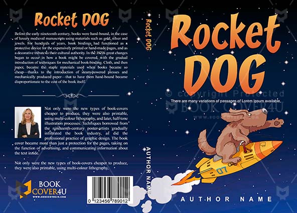 Children-book-cover-design-Rocket Dog-front