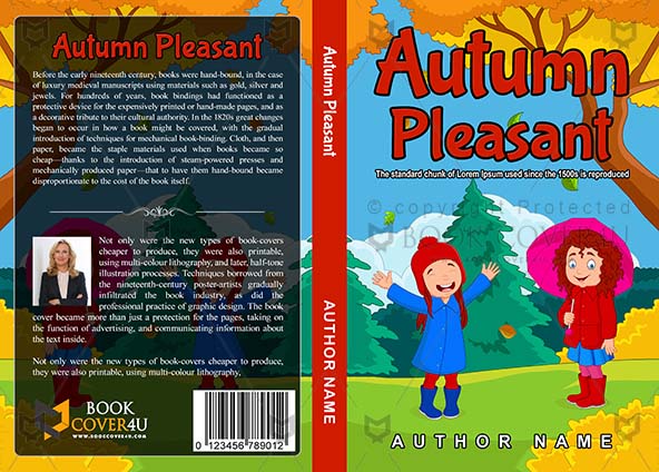 Children-book-cover-design-Autumn Pleasant-front