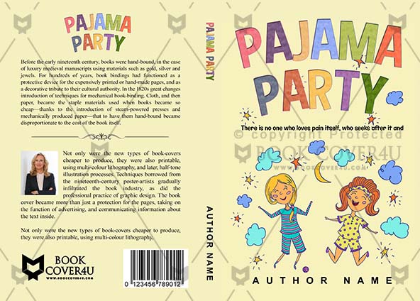 Children-book-cover-design-Pajama Party-front