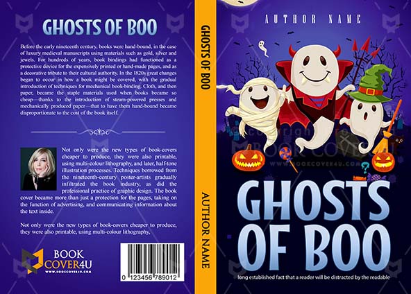 Children-book-cover-design-Ghosts Of Boo-front