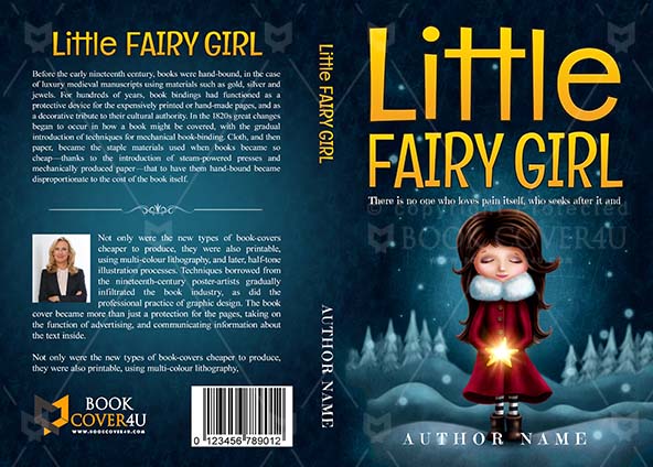 Children-book-cover-design-Little Fairy Girl-front