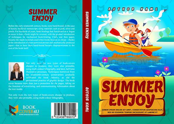 Children-book-cover-design-Summer Enjoy-front