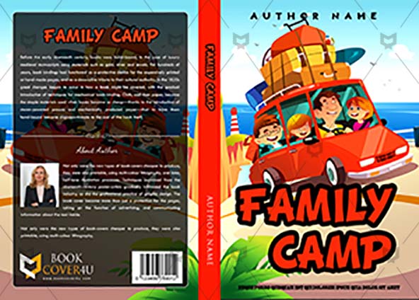 Children-book-cover-design-Family Camp-front