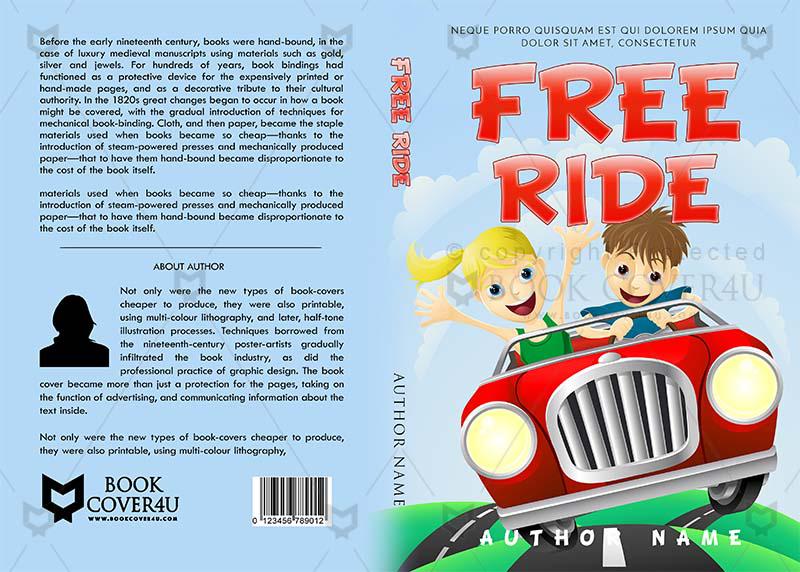 Children-book-cover-design-Free Ride-front