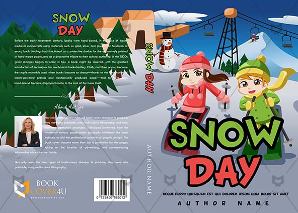Children-book-cover-design-Snow Day-front