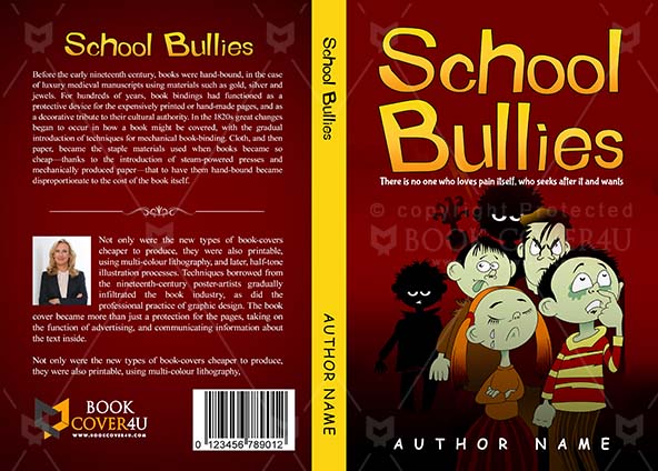 Children-book-cover-design-School Bullies-front