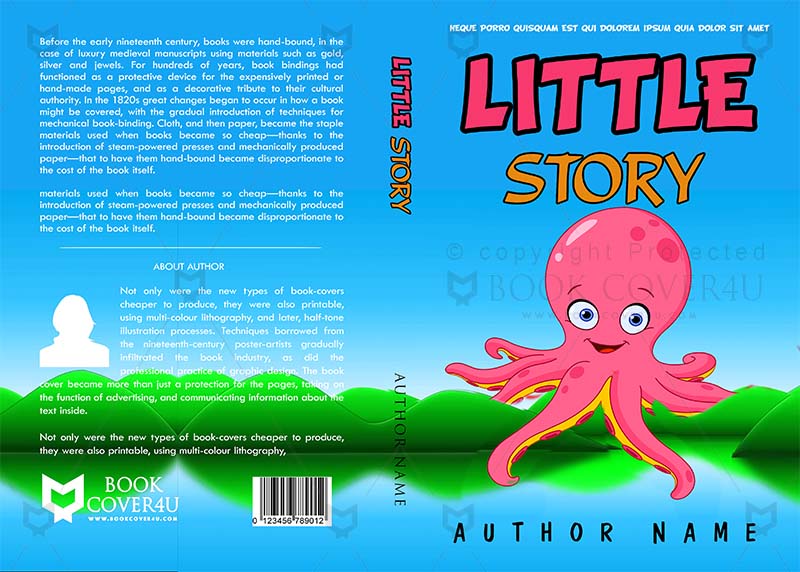 Children-book-cover-design-Little Story-front