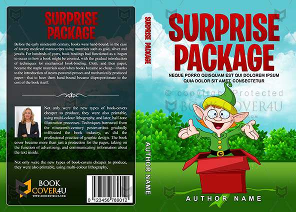 Children-book-cover-design-Surprise Package-front