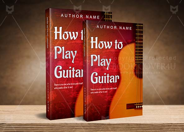 Educational-book-cover-design-How To Play Guitar-back