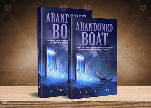 Fantasy-book-cover-design-Abandoned Boat-back