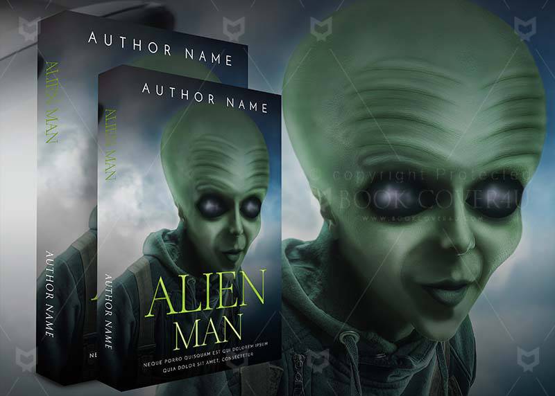 Fantasy-book-cover-design-Alien Man-back